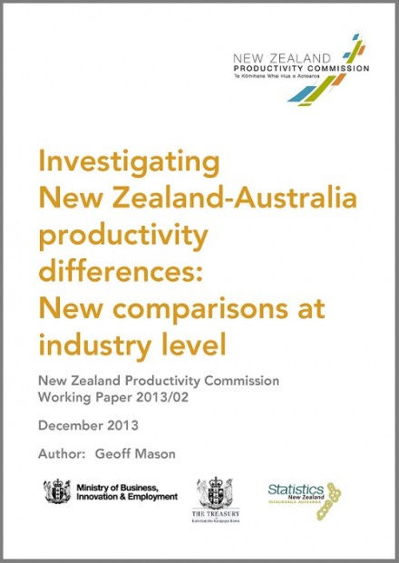 Cover NZ Aus industry level